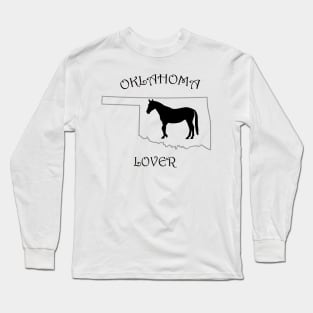 Oklahoma Horse Lover Gifts Long Sleeve T-Shirt